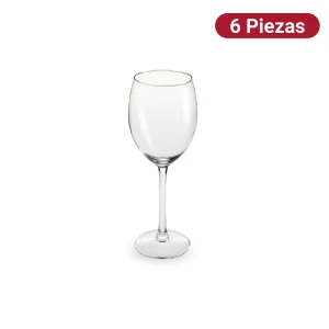 Copa Vino Plaza 330ml Vidrio Royal Leerdam 6 Piezas