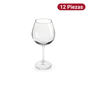 Copa Manzoni Red Wine 550ml Vidrio Libbey 12 Piezas
