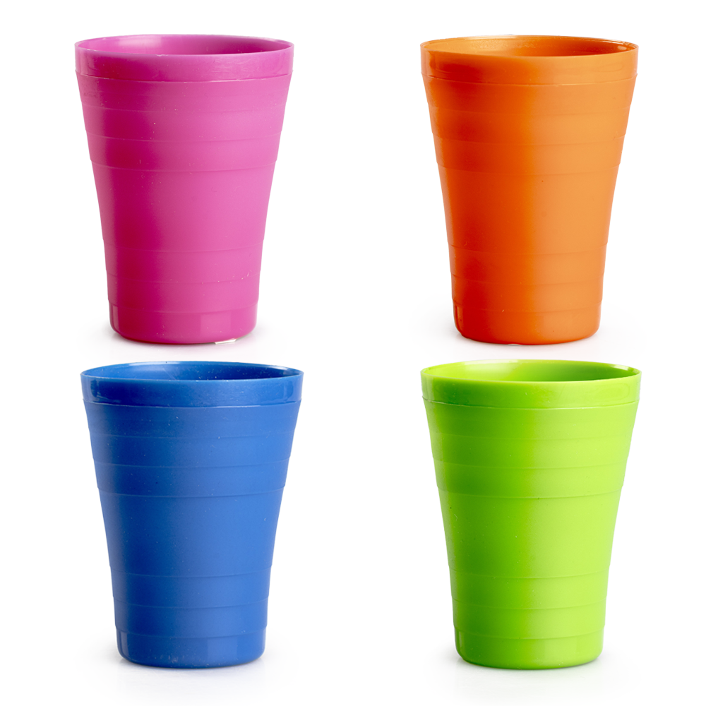 Vaso Multicolor 250ml Plástico Pymsa - Imagen 4