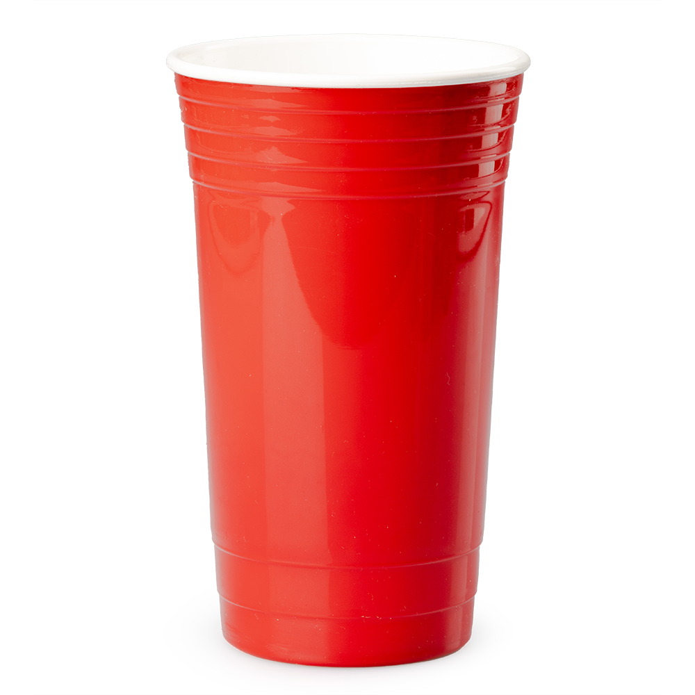 Vaso Bicolor 750ml Plástico