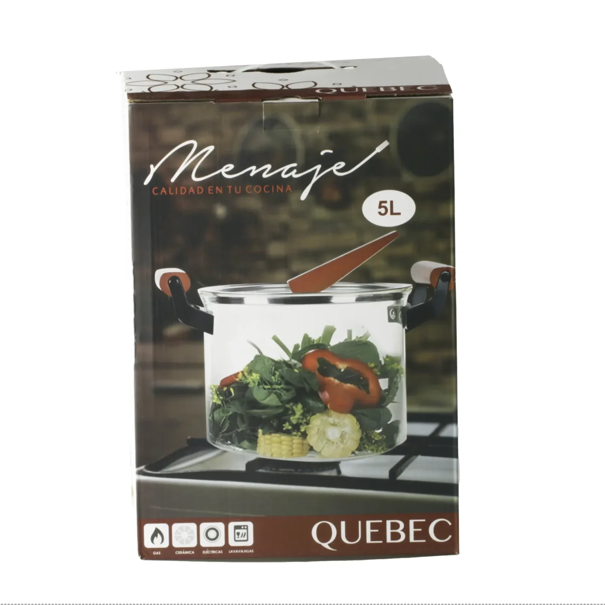 Olla Quebec 5L Vidrio - Imagen 6