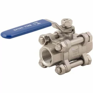 Valvula Esferica 3PCS Acero Inoxidable 304 De 1/2″