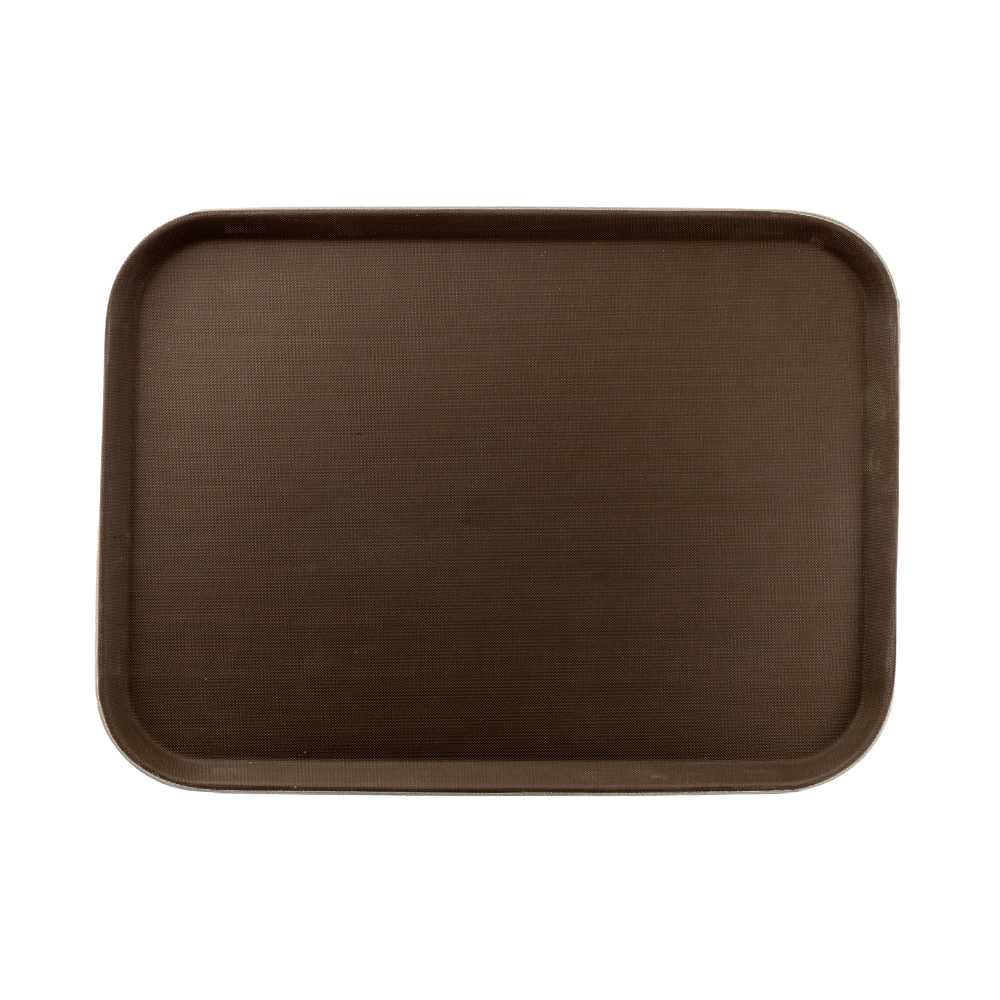 Charola de Servicio Rectangular 51x39cm Café Plastico - Imagen 5