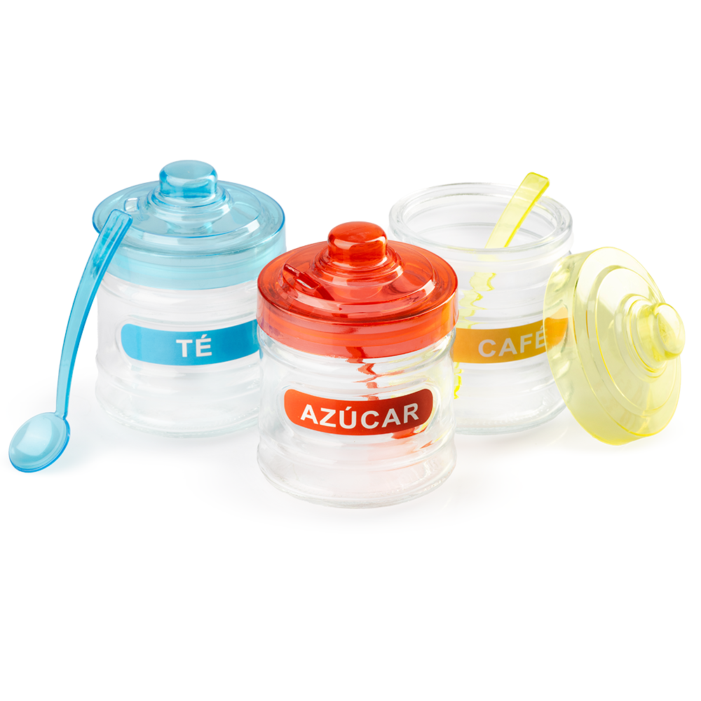 Set Frascos 300ml para Café - Imagen 3
