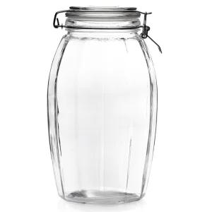 Brocal Hermético Barril 2.3L Vidrio Omibel
