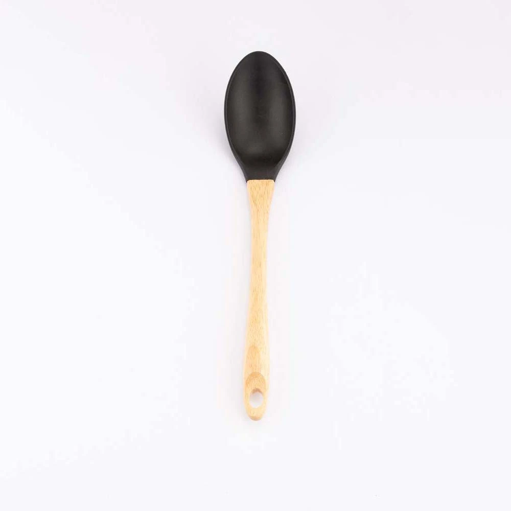 Cuchara Mango Madera 32cm Plástico Tab And Kit - Imagen 4