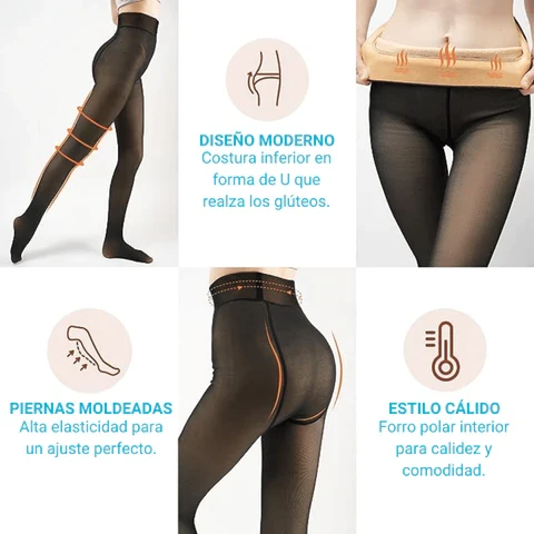 Novedosas medias térmicas ❄️ THERMAL PRO 👗 (Elásticas con Grosor perfecto) - Imagen 7