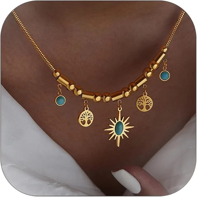 Collar Árbol de la vida ✨ DELUXE LOVE 💎 (Diseño de lujo inoxidable) - Imagen 6