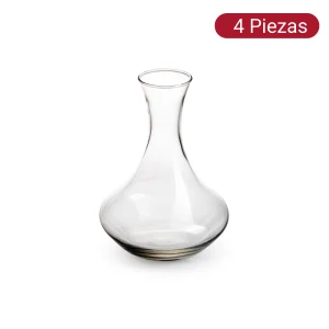 Decantador Selene 1.9L  Vidrio Libbey 4 Piezas