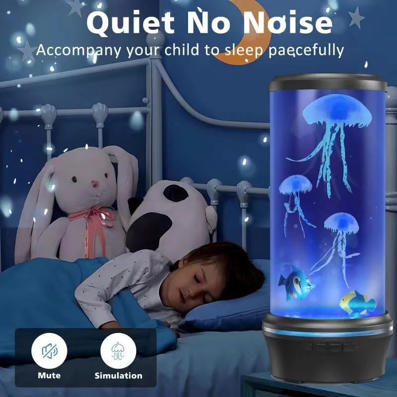 Lámpara Medusas 🧘♂️ RELAX PRO 🌊 (Crea una atmósfera relajante con motor silencioso) - Imagen 6