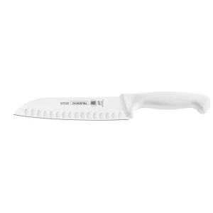 Cuchillo Santoku 7 Mango Blanco Profesional»