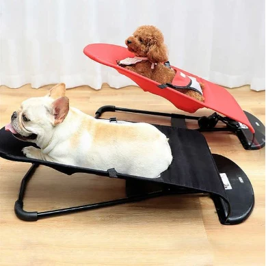 Lujosa 💎 mecedora portátil ajustable para perros y gatos 🐶🐱 PETSPRO💤 - Imagen 3