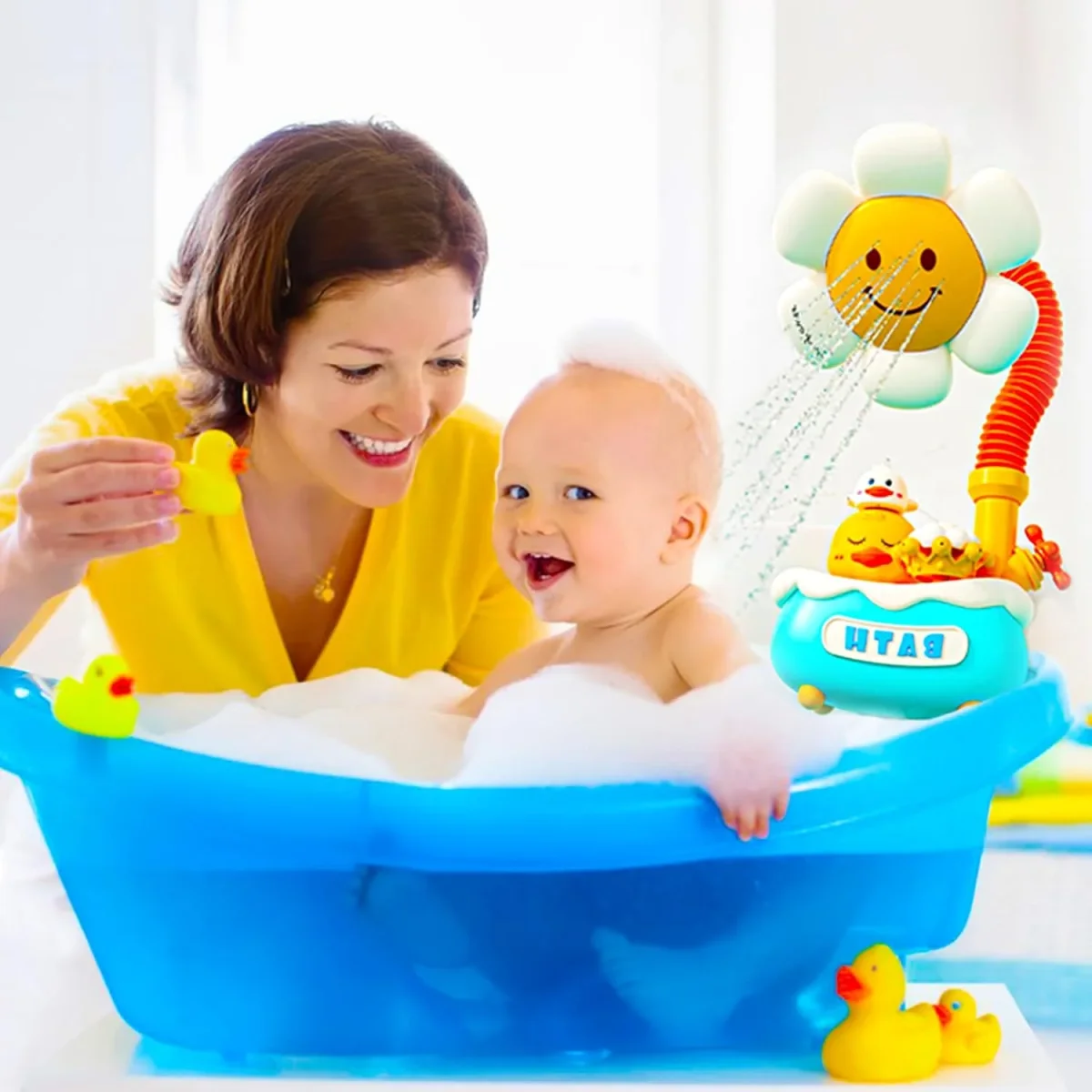 Ducha Portátil para Bebés 🧼 BABY RELAX 🚿 (Seguro y fácil de instalar) - Imagen 4