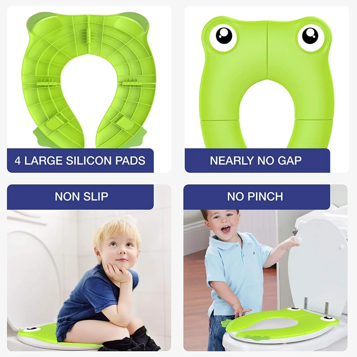 Asiento de Inodoro Viajero 🚽 MAGICAL KIDS 👶 (Portátil y plegable) - Imagen 4