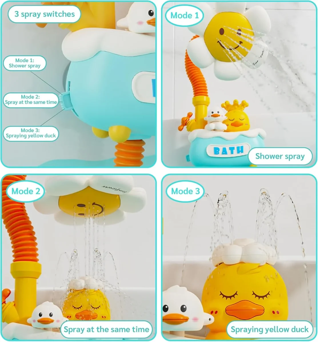 Ducha Portátil para Bebés 🧼 BABY RELAX 🚿 (Seguro y fácil de instalar) - Imagen 7