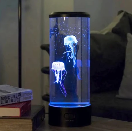 Lámpara Medusas 🧘♂️ RELAX PRO 🌊 (Crea una atmósfera relajante con motor silencioso) - Imagen 3