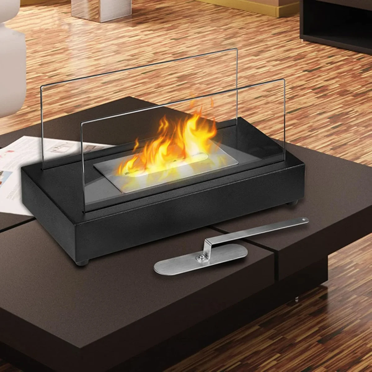 Chimenea de Mesa 🔥 MINIMAL DELUXE ✨ (Diseño elegante y minimalista) - Imagen 6