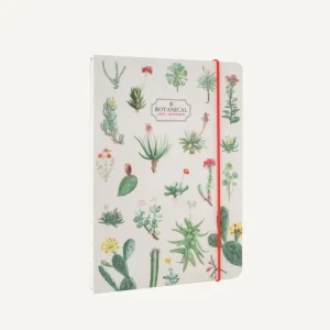 Cuaderno Botanical Cacti - Encuadernación Cosida | 96 Hojas