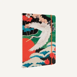 Cuaderno Japanese Crane - Encuadernación Cosida | 96 Hojas