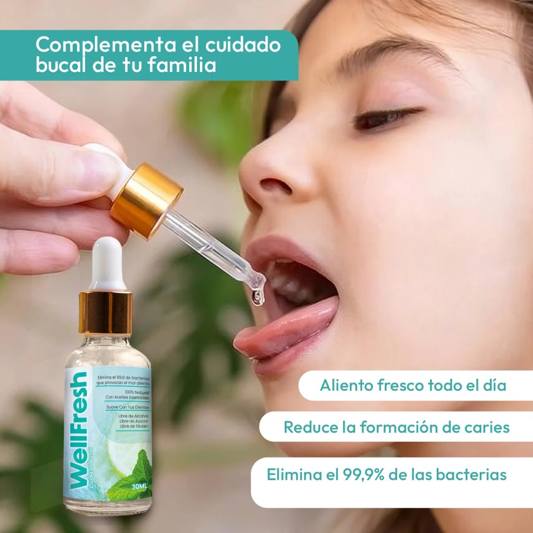 Gotero Refrescante de aliento 🌬 POWER FRESH 🌿 (Fórmula natural para frescura hasta por 8 horas) - Imagen 8