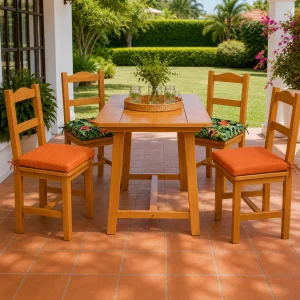 011 Cojín Asiento Silla  Falso Liso 01