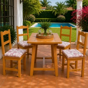 017 Cojín Asiento Silla Estampados Valeria