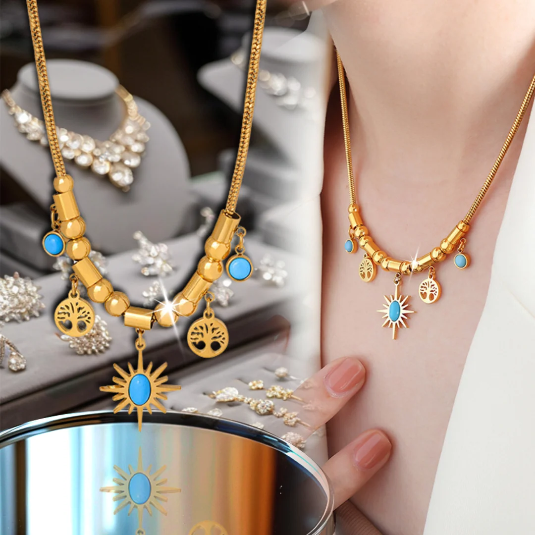 Collar Árbol de la vida ✨ DELUXE LOVE 💎 (Diseño de lujo inoxidable) - Imagen 9