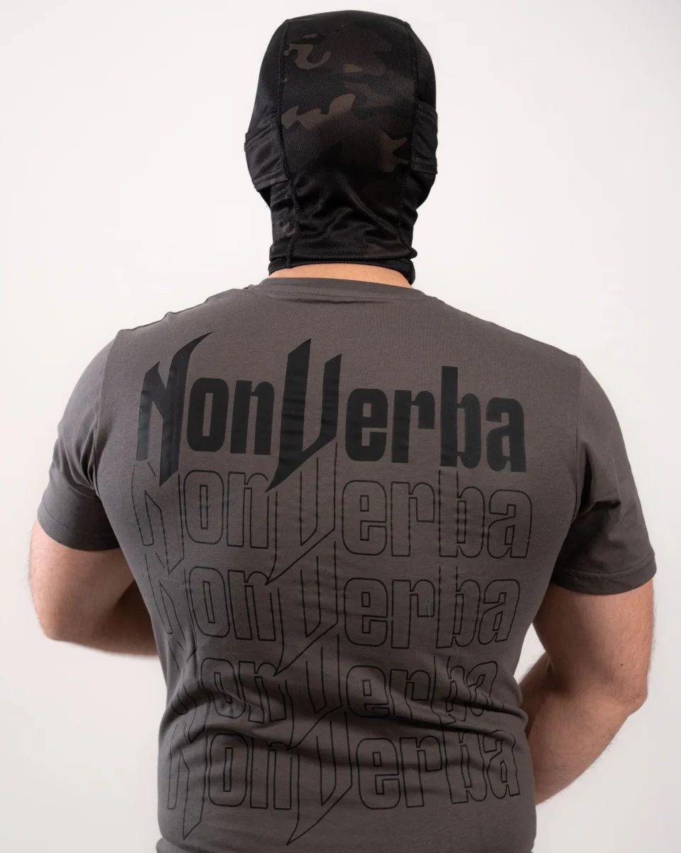 CAMISETA "FACTA NON VEBRA" GRIS - Imagen 3