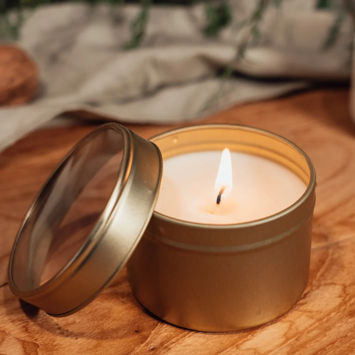 VELA AROMATICA SEA - Gold Small - Imagen 4