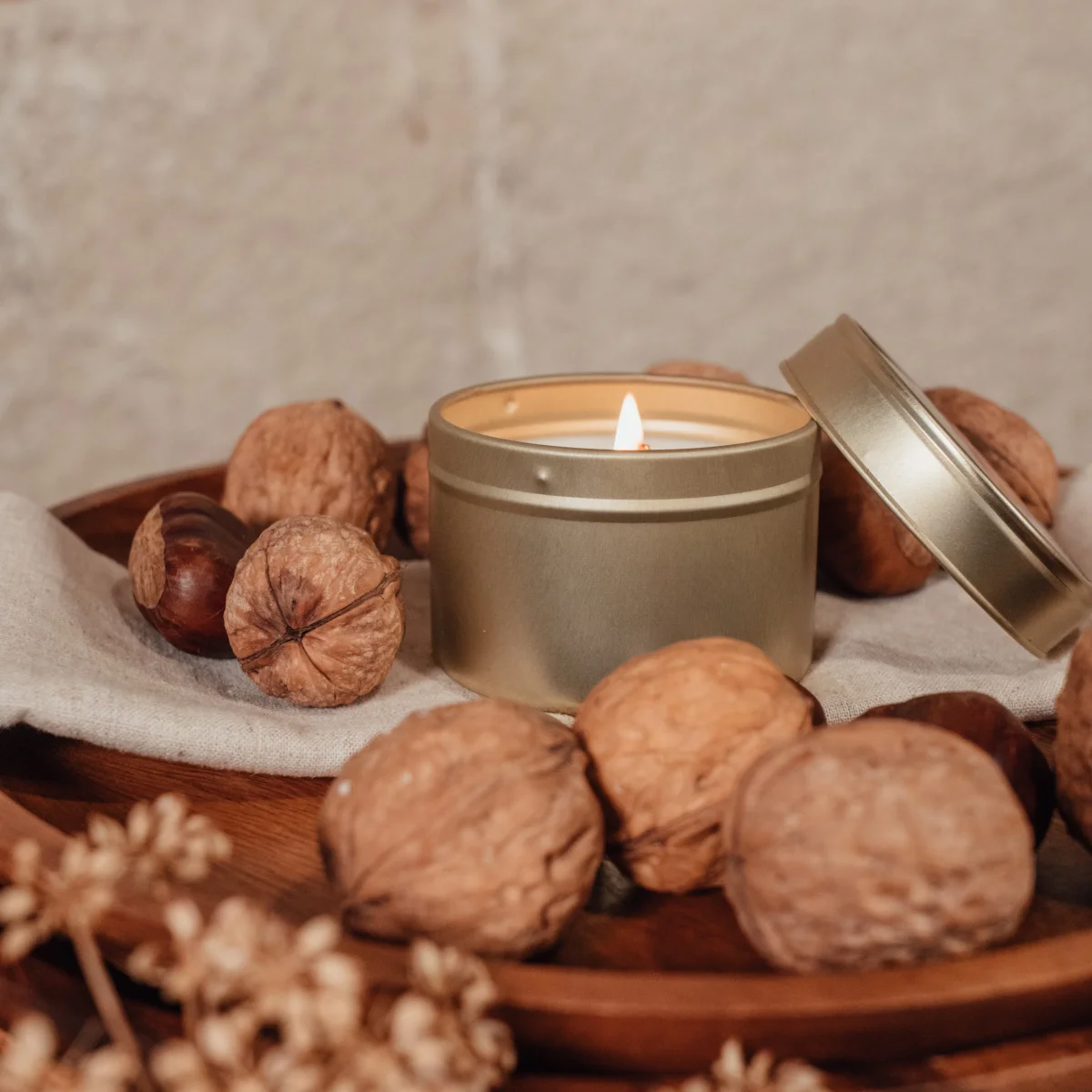 VELA AROMATICA SEA - Gold Small - Imagen 3