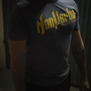 CAMISETA "DON'T TALK" AZUL