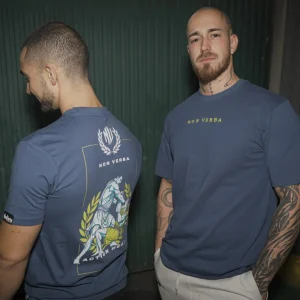 CAMISETA "GLADIATOR" AZUL
