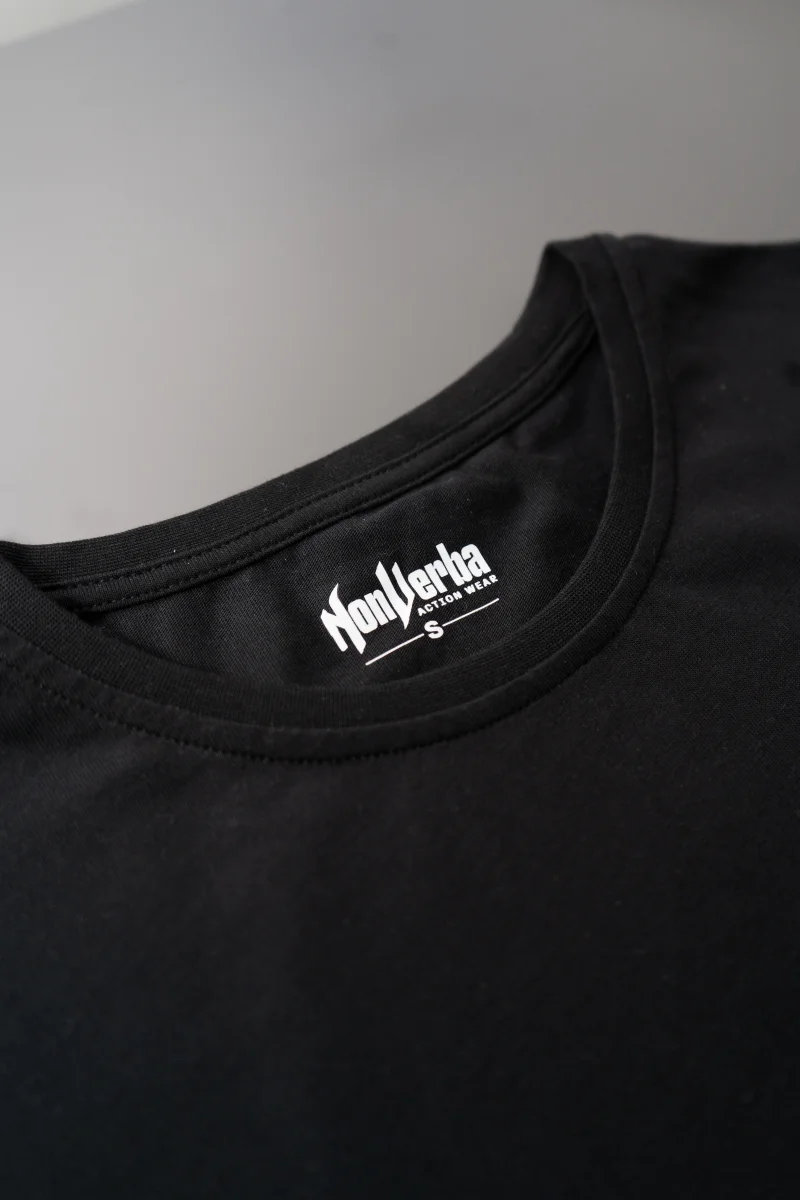 CAMISETA "BALACLAVA" NEGRA/VERDE - Imagen 8