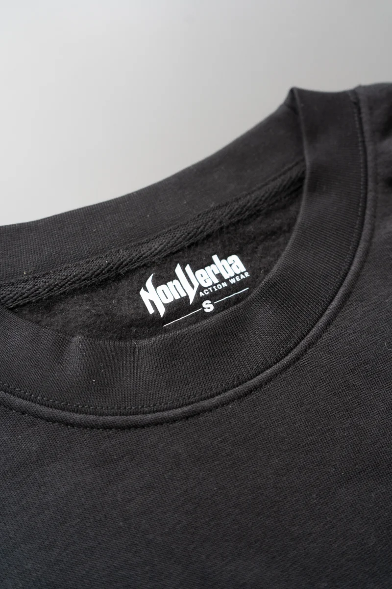 SUDADERA "CASUAL" NEGRA - Imagen 4