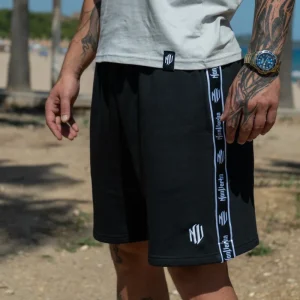 PANTALONES CORTOS "ACTION LINE" NEGROS