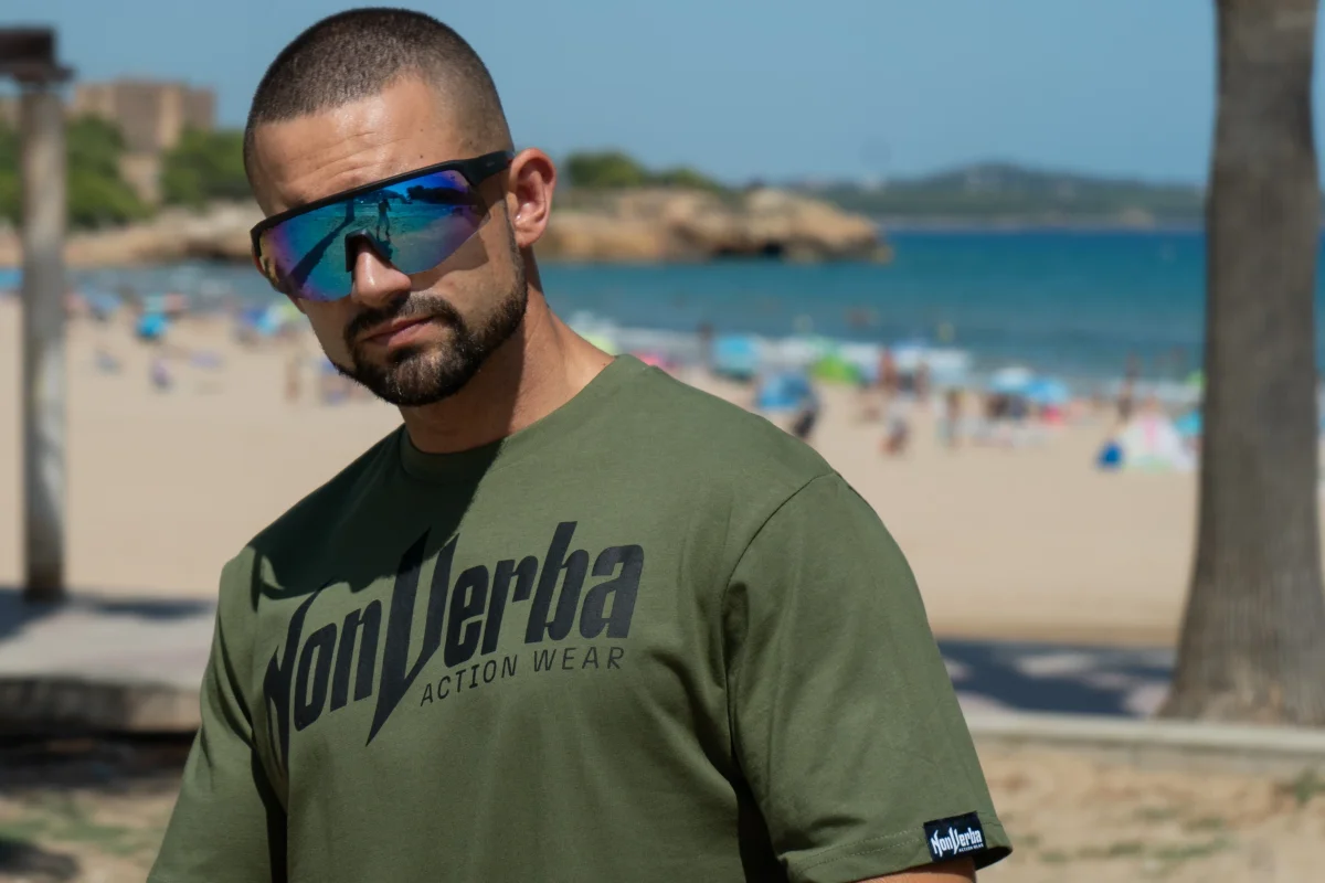 CAMISETA "DON'T TALK" VERDE - Imagen 3