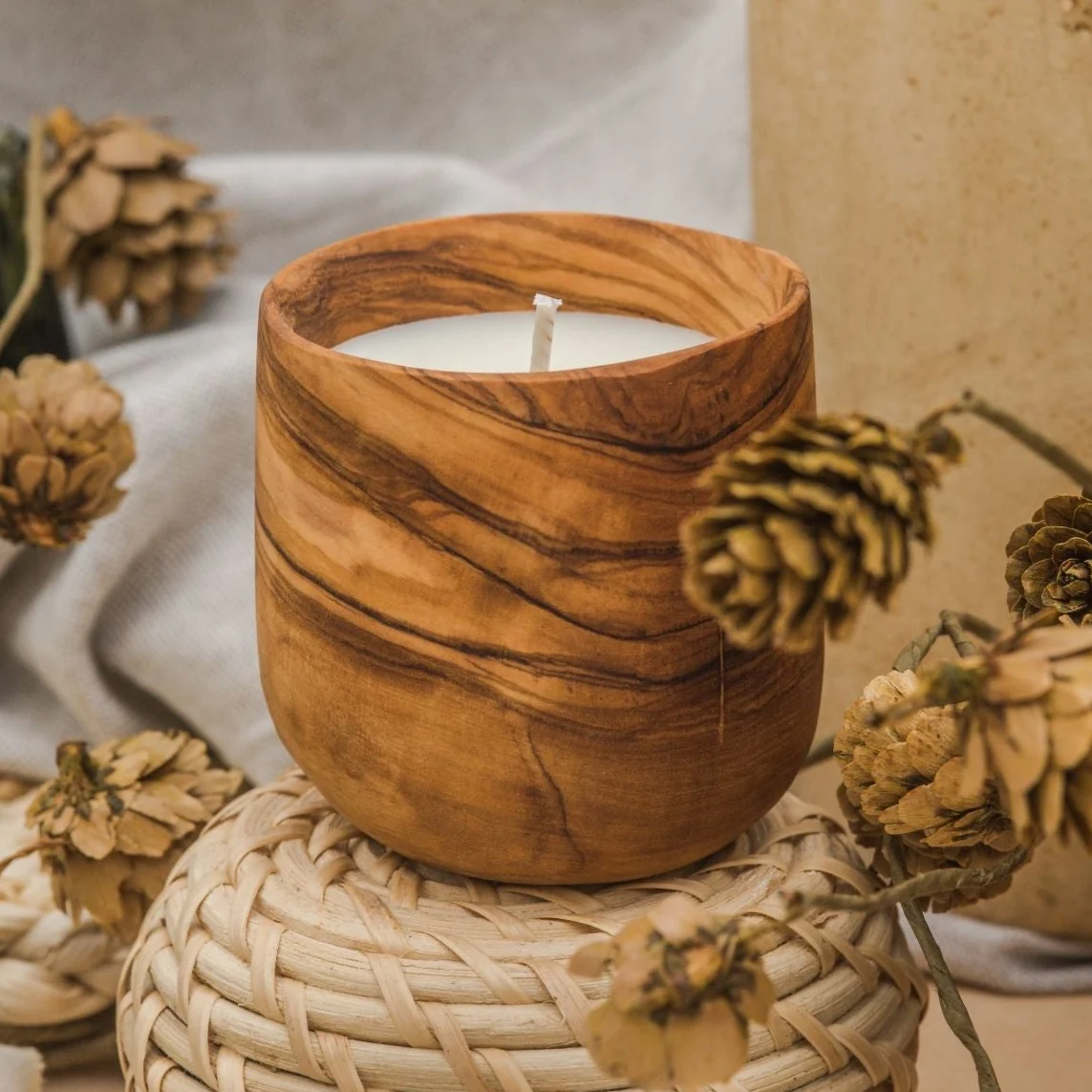 VELA AROMÁTICA ISLAND - Wood Small