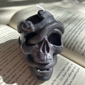 Vela calavera oscura