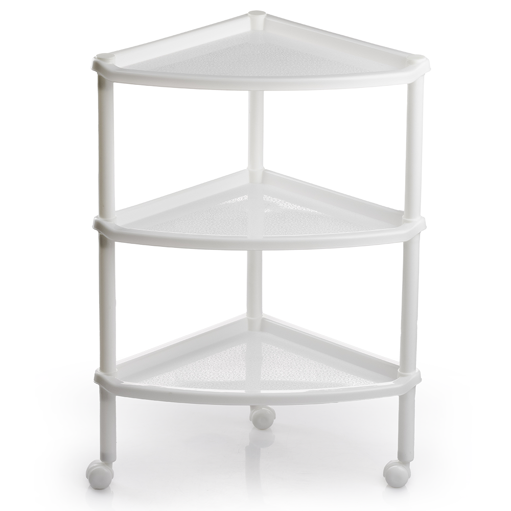 Rack esquinero de 3 niveles