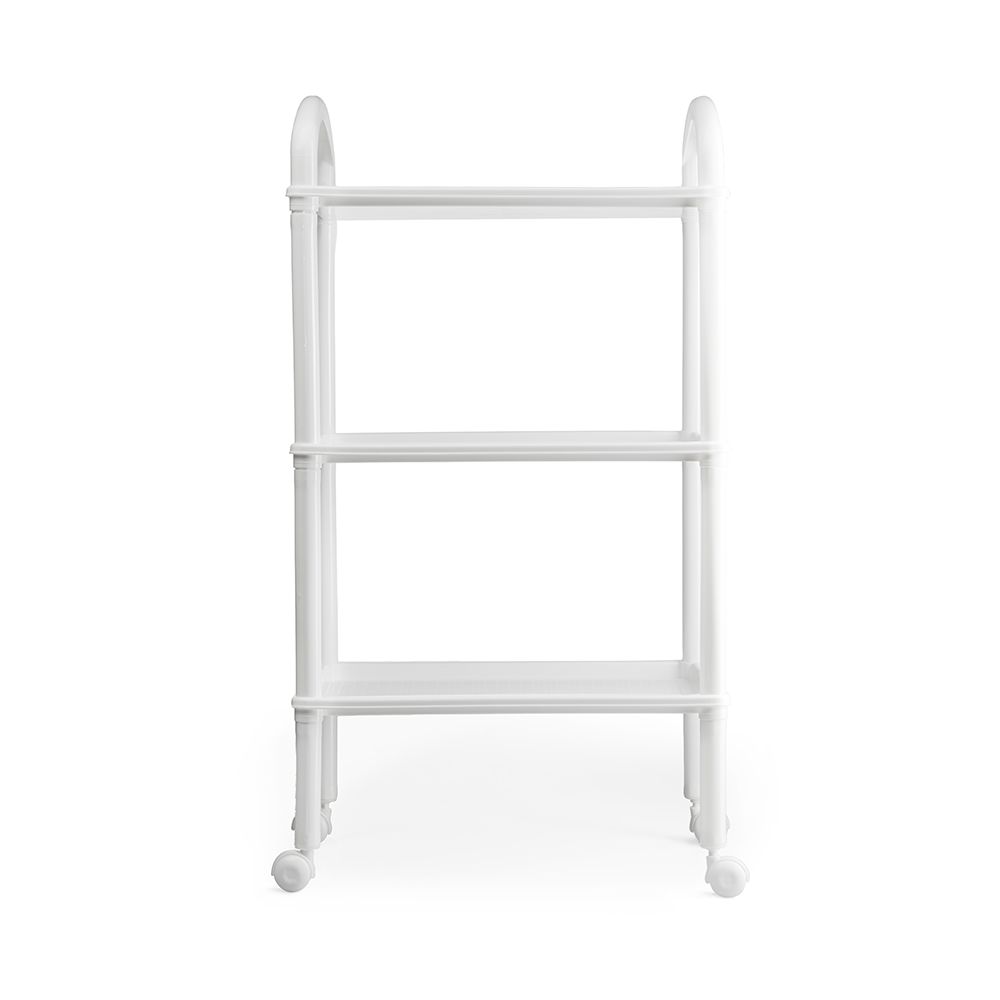 Rack Rectangular de Charola 3 niveles Blanco Plastico Arplasa - Imagen 3