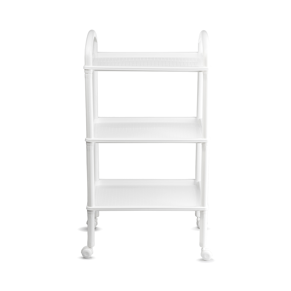 Rack Rectangular de Charola 3 niveles Blanco Plastico Arplasa - Imagen 7