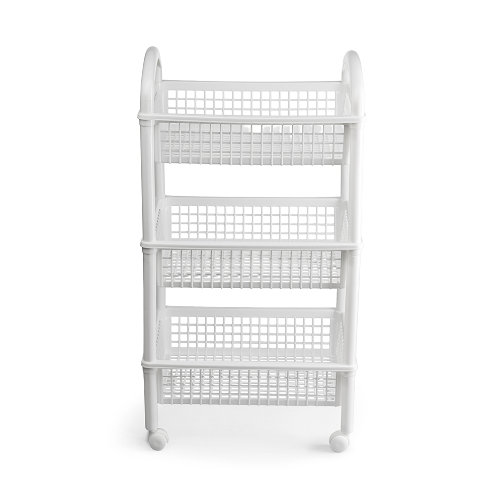 Rack Rectangular de Canasta 3 niveles Blanco Plastico Arplasa - Imagen 7