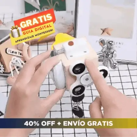 Cubo didáctico 7 en 1 Montessori 🧠 SENSORY ADVENTURE 🎲 (Estimula la curiosidad y la creatividad)