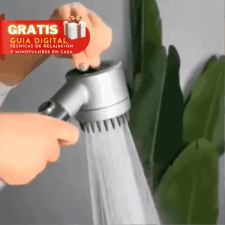 Cabezal de ducha 🚿 HYDRO POWER 💦 (3 Modos de pulverización con ahorro de agua)