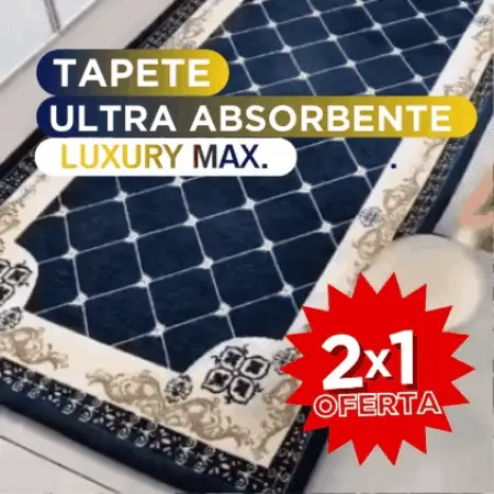 Tapete ultra absorbente & Antideslizante  ✨ LUXURY MAX 💎 (PAGA 1 LLEVA 2, Medidas 120x40 y 60x40)