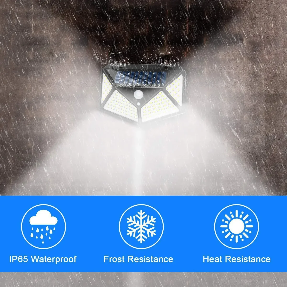 Lámpara Importada con sensor 💡 INFINITY LIGHT PROMAX IP65⚡️ (Energía solar con sensor de movimiento) - Imagen 7