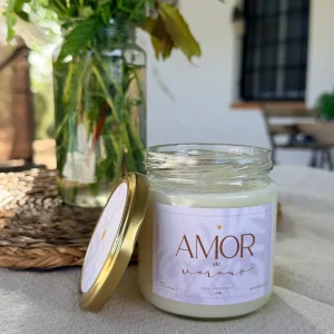 Vela aromática 'Amor de Verano' | Vela de Soja Artesanal 240gr