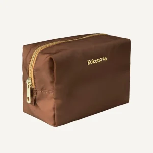 Neceser Almond Mocha - Bolsillo Interior | Repelente al Agua
