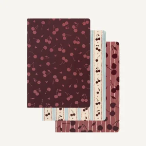 Set 3 Cuadernos Cherry - 32 Hojas | Tamaño A5