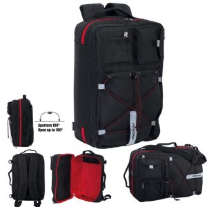 Mochila Perona con para Portátil y adaptador trolley Team